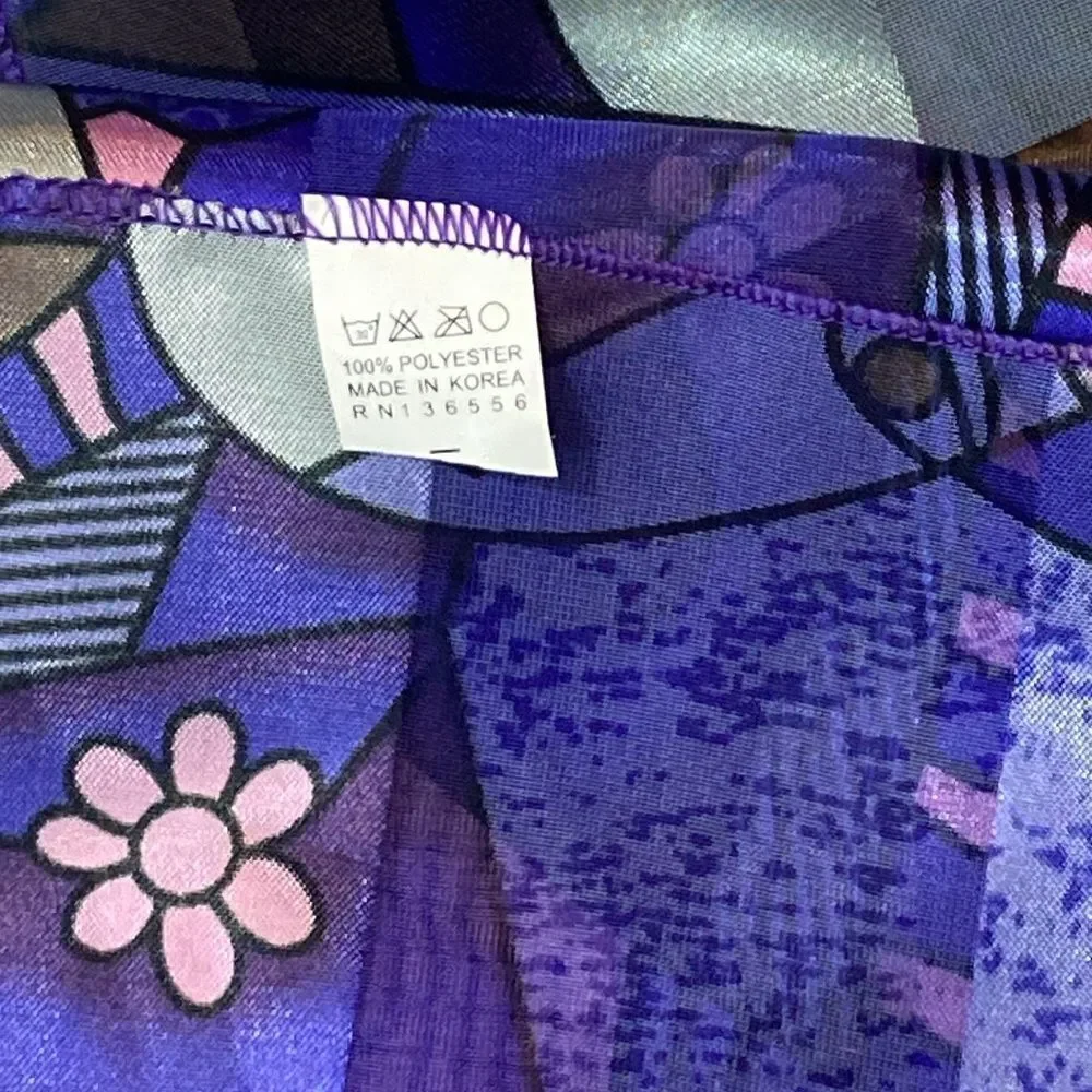 Vintage Retro Picasso Scarf 🧣Size 60”X14”